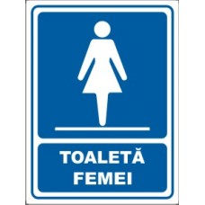 Toaleta femei 20x15cm